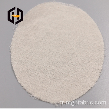100% coton doublure tissu gris pour vêtement